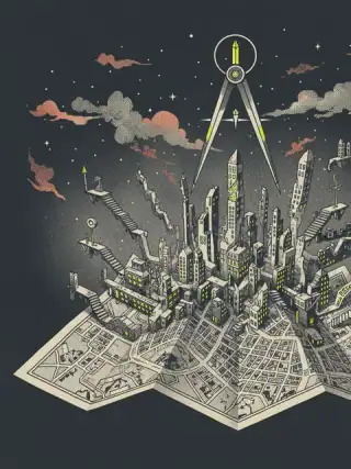 Art for THE ATLAS OF UNBUILT STREETS