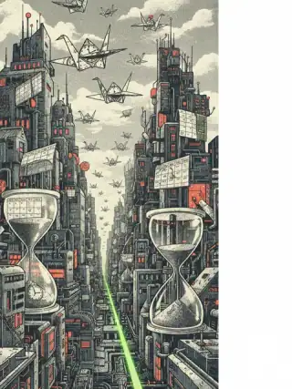 Art for CITY OF BORROWED TOMORROWS