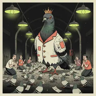 Art for PIGEON KING OF PLATFORM NINE